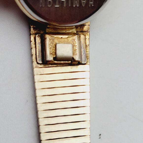 VINTAGE Hamilton Priscilla Quartz Ladies WRISTWATCH 1/40 10k USA - Picture 8 of 11